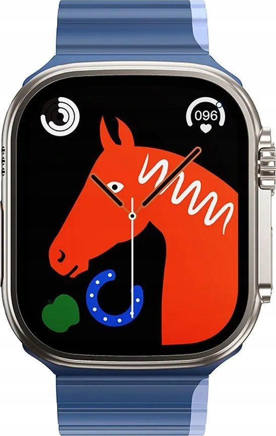 Rrip dore Hoco AS102 për Apple Watch 38 40 41mm, silikon, mbyllje magnetike, blu e errët