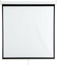 Ekran projekcioni AVELI 84", manual, 1:1, i bardhë