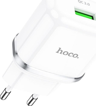 Karikues muri Hoco N3, 1x USB A, 3A 18W, i bardhë