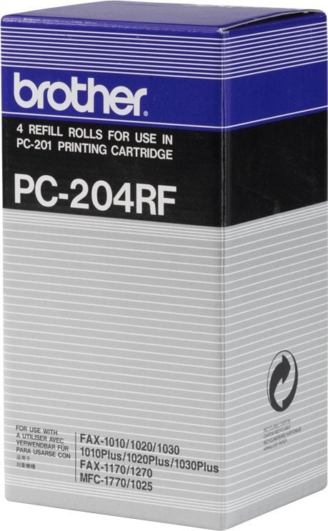 Rimbushje riboni Brother PC204RF, origjinale, set 4 copë