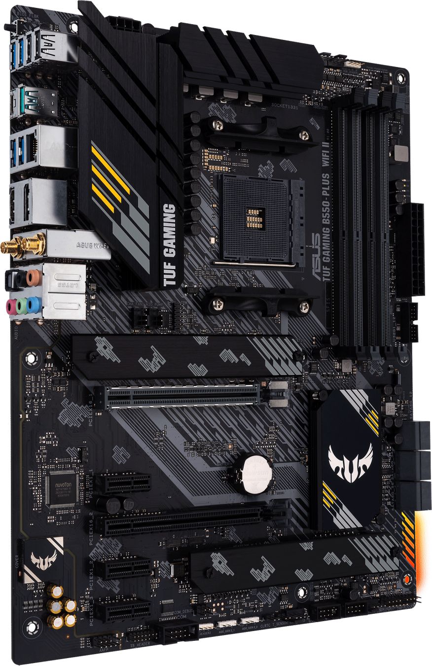 Pllakë amë Asus TUF Gaming B550-PLUS WIFI II, socket AM4, ATX