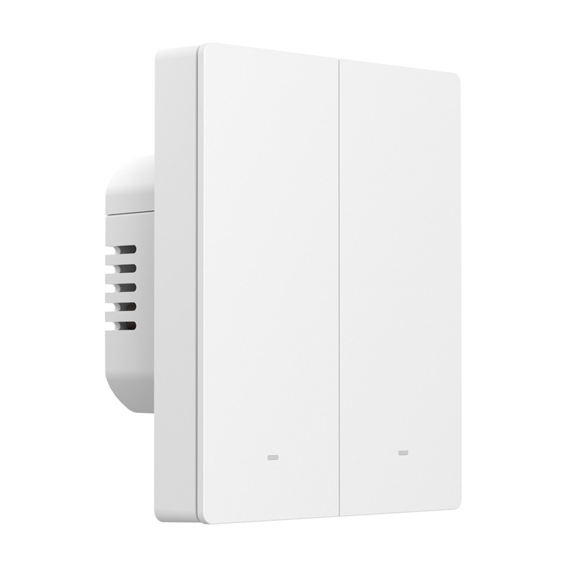 Ndërprerës muri i mençur Sonoff ZBMINI, Zigbee, 2 butona, i bardhë