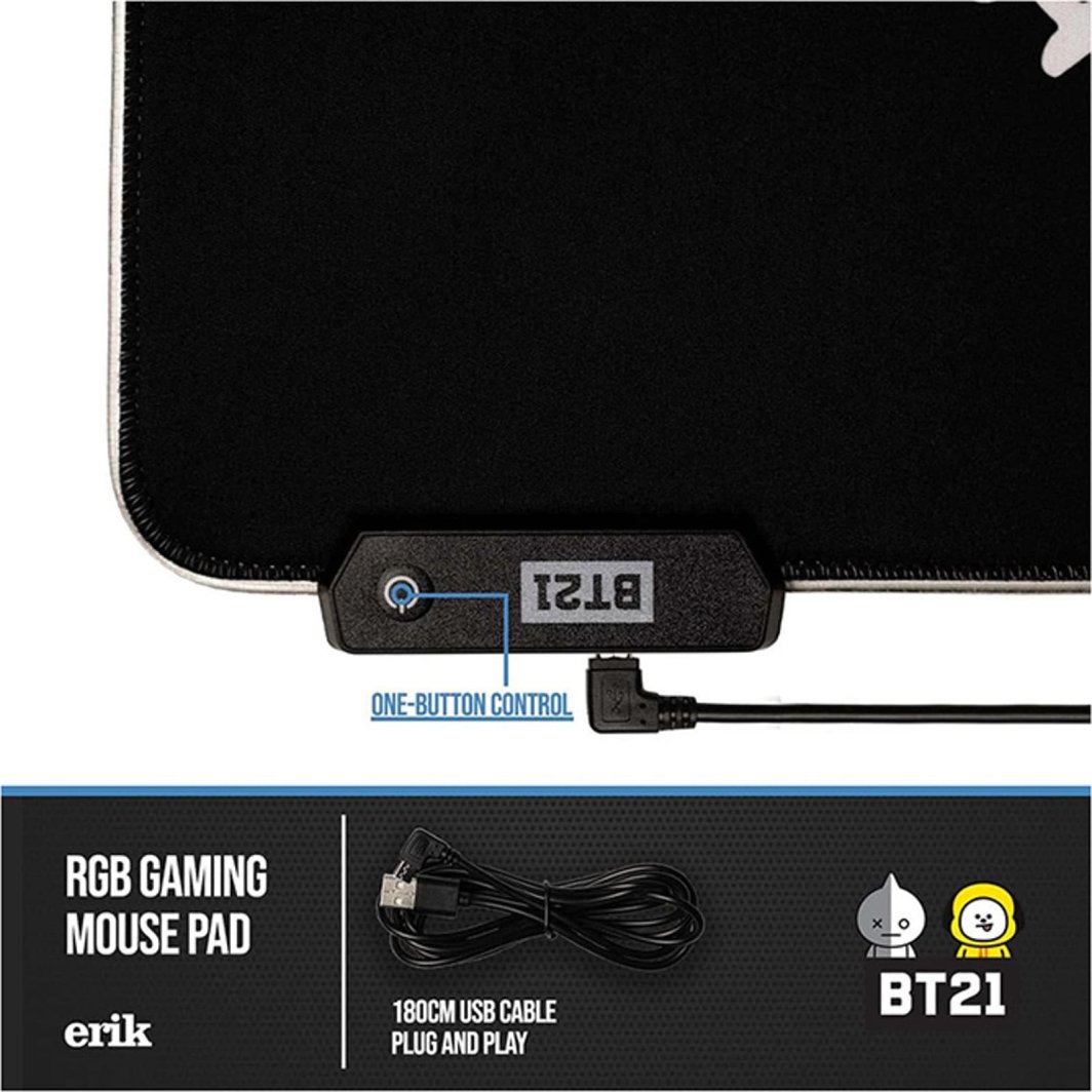 Mouse pad BTS XXL, LED, i zi