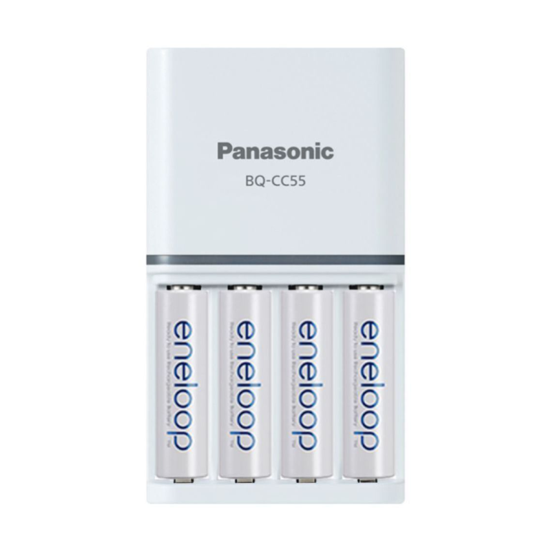 Karikues Panasonic Eneloop SmartPlus (2h) + 4 Bateri