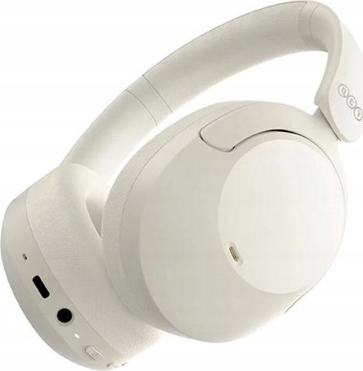 Kufje wireless QCY H4, Bluetooth 5.3, ANC, e bardhë