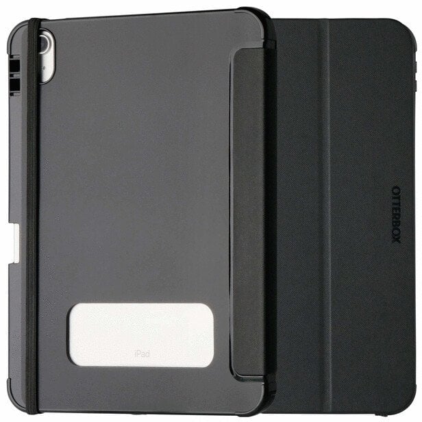 Kapak folio Otterbox React për Apple iPad 10th Gen, i hollë, i zi