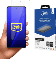 Xham mbrojtës 3MK FlexibleGlass për Xiaomi Redmi Note 12 Pro 4G, hibrid, transparnet