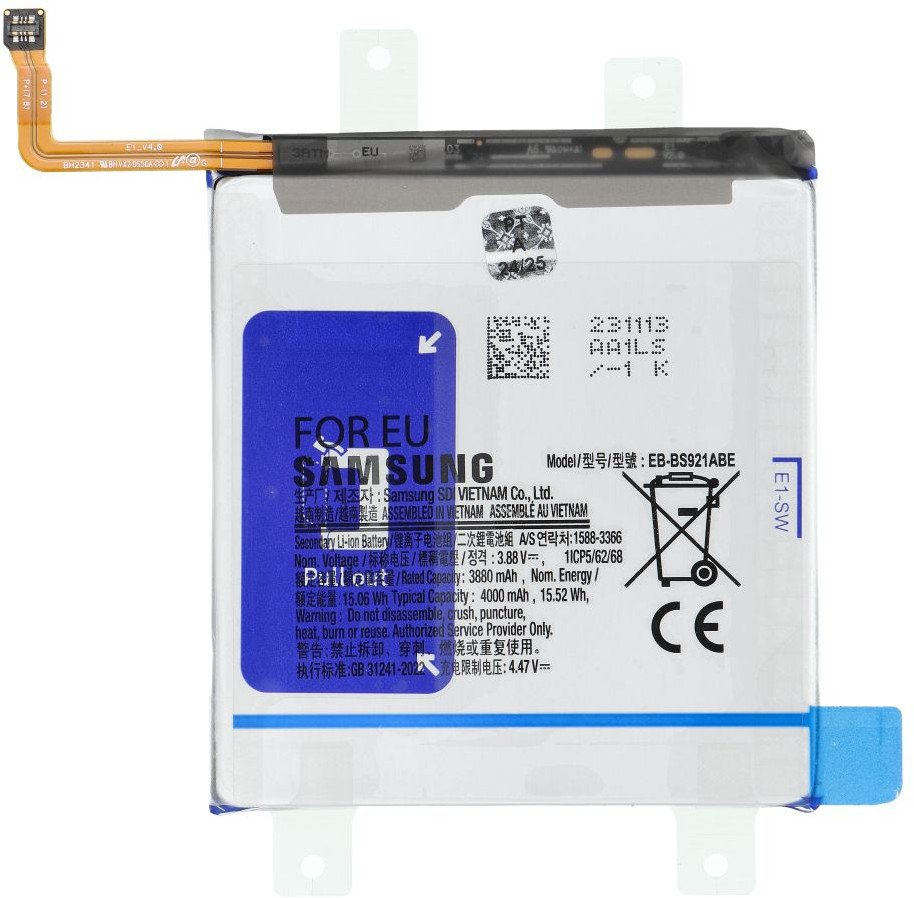 Bateri origjinale Samsung Galaxy S24 EB-BS921ABE, ServicePack, për S921B