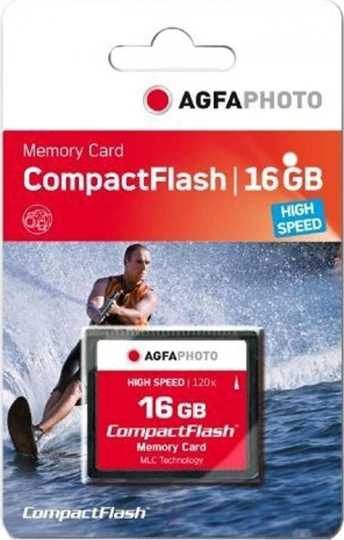 Kartë memorie AgfaPhoto CompactFlash, 16GB, 18MB/s