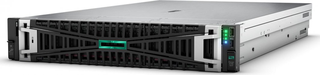 Server HP HPE ProLiant DL380 Gen11 6430, 2.1 GHz, 32 bërthama, 64 GB RAM, i zi