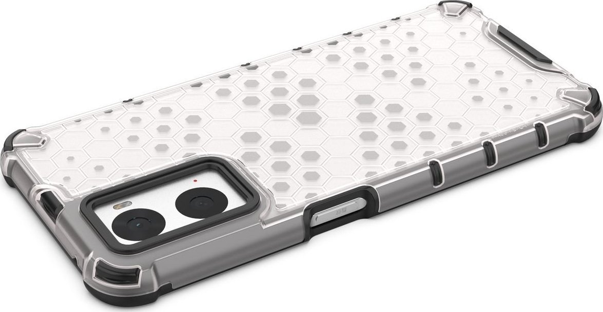Mbulesë telefoni Honeycomb për Realme 9i Oppo A36 Oppo A76, transparente