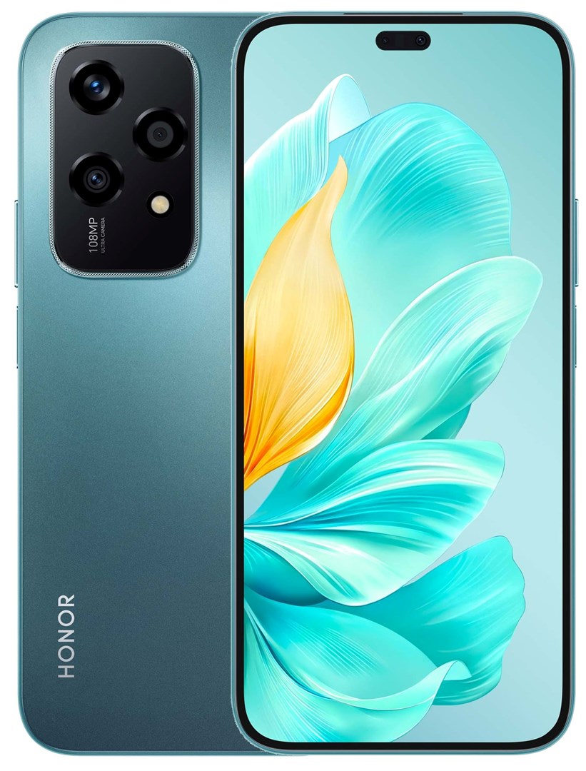 Celular Honor 200 Lite 5G 256GB, 6.7", 8GB RAM, i gjelbër