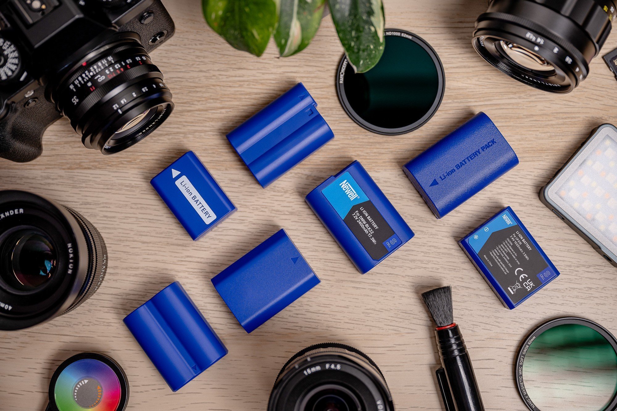 Bateri Newell SupraCell Protect NP-FW50, zëvendësuese për Sony, Li-ion, blu