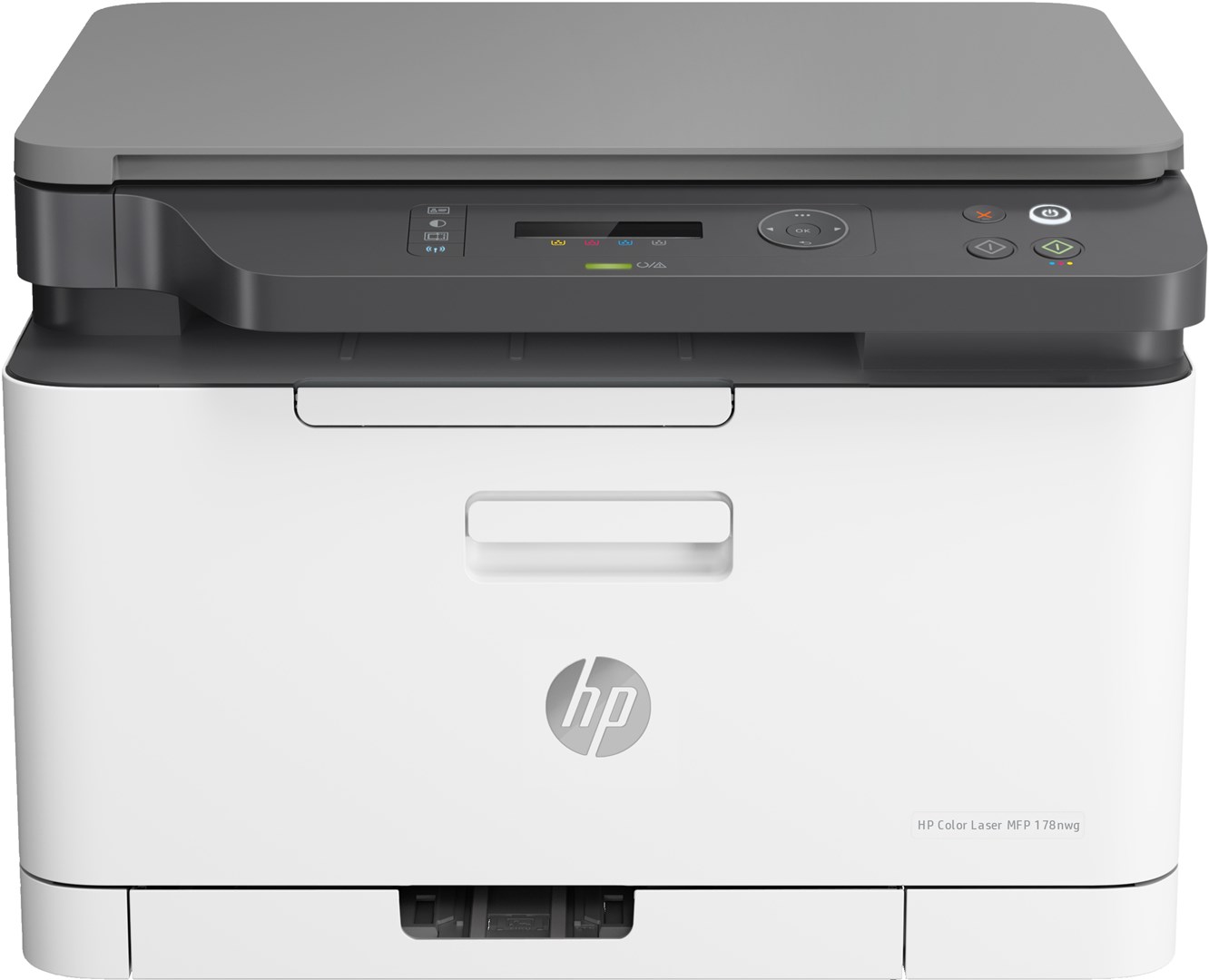 Printer HP Color Laser MFP 178nw, i hirtë/e bardhë