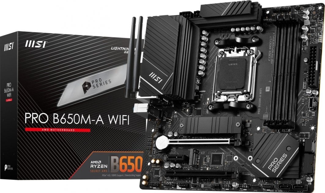Pllakë amë MSI PRO B650M-A WIFI