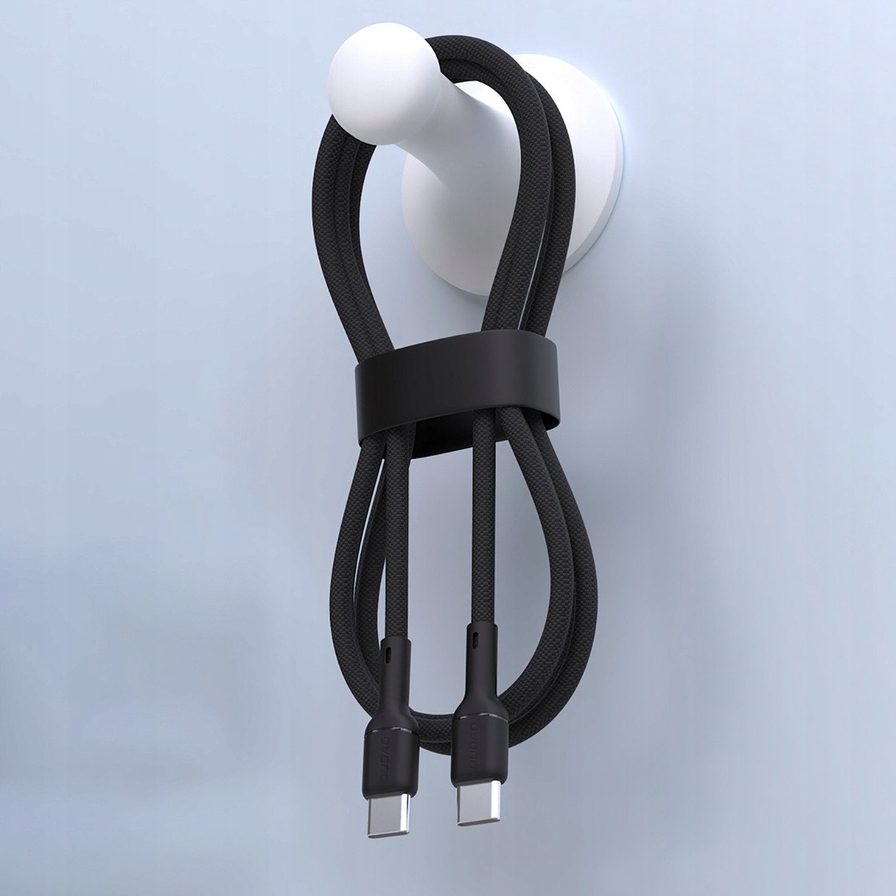 Kabllo USB C Dudao L9C, USB C në USB C, 65W, 2m, e zezë