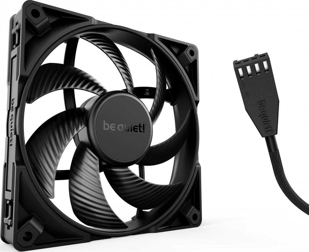 Ftohës be quiet! Silent Wings Pro 4 PWM, 140 mm, i zi