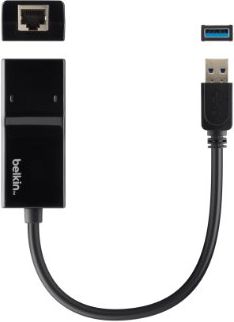 Kartë e jashtme e rrjetit Belkin B2B048 NIC, e zezë