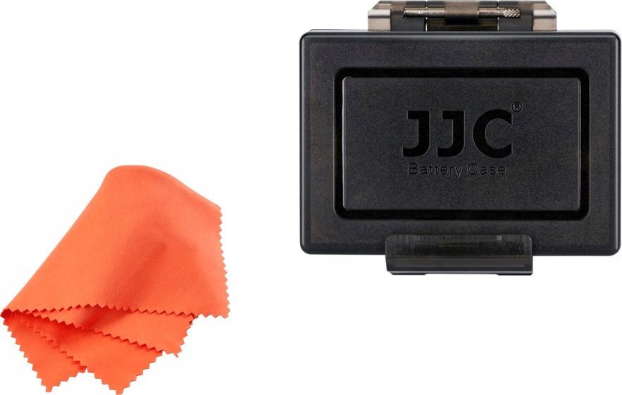Kuti mbrojtëse JJC BC-UN2, për bateri DSLR dhe kartela memorije, e zezë