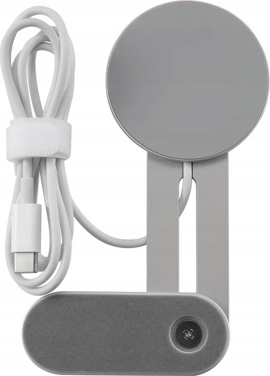 Karikues wireless magnetik Sandberg ScreenMount, 15W, i zi