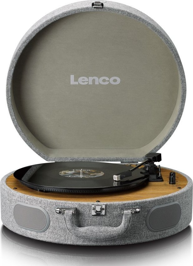 Gramafon Lenco LS-66GY, seri LS, gri