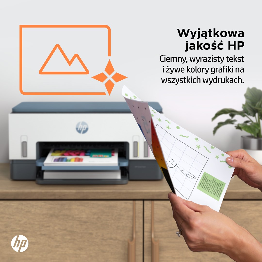 Printer multifunksional HP Smart Tank 675, Inkjet termal, i kaltër