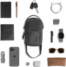 Çantë krahu WANDRD X1 Medium, 1.3L, xhep i fshehtë për AirTag, e zezë