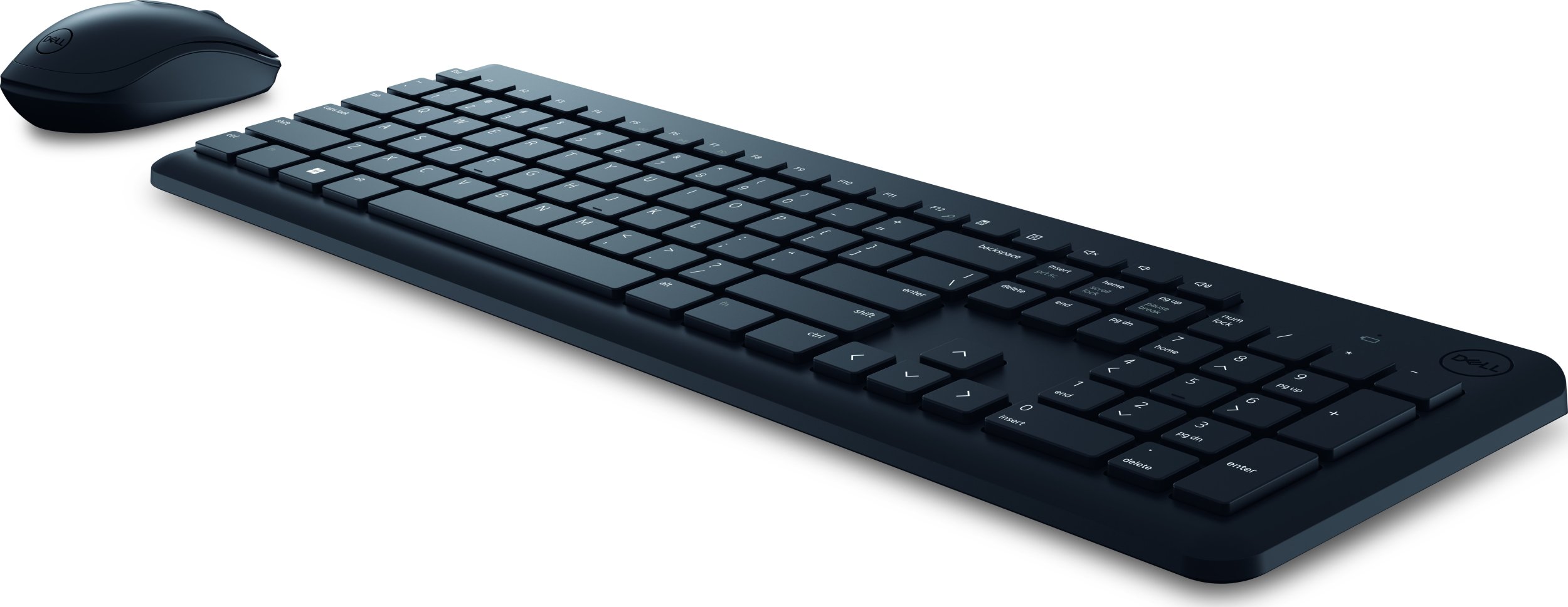 Set tastierë dhe mi Dell KM3322W, wireless, layout gjerman, i zi