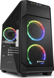 Куќиште за компјутер Sharkoon V1000 RGB, Mini Tower