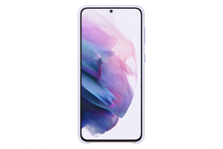 ЛЕД-заштитник на Samsung за Samsung Galaxy S21 +, виолетова