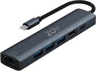Docking station ZOY ZH61, HDMI, USB-C, i zi