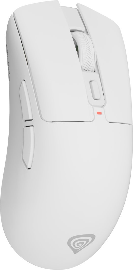 Mouse gaming Genesis Zircon 880 NMG-2380, wireless 2.4 GHz Bluetooth, optik, i bardhë