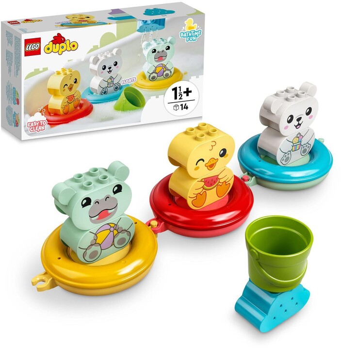Играчка LEGO® DUPLO® 10965 Bath Fun: Floating Animal Train