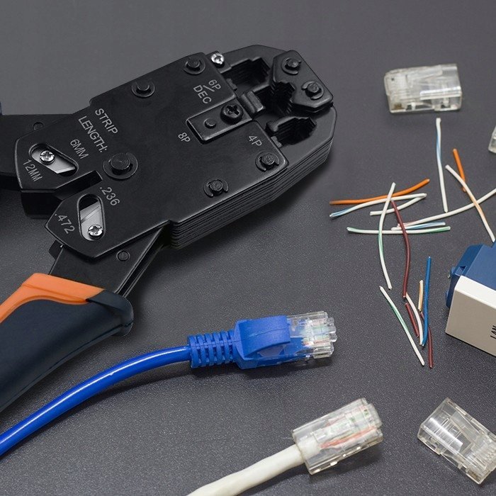 Konektor RJ45 Qoltec Through Plug CAT5e, UTP, Pass Through, 10 copë