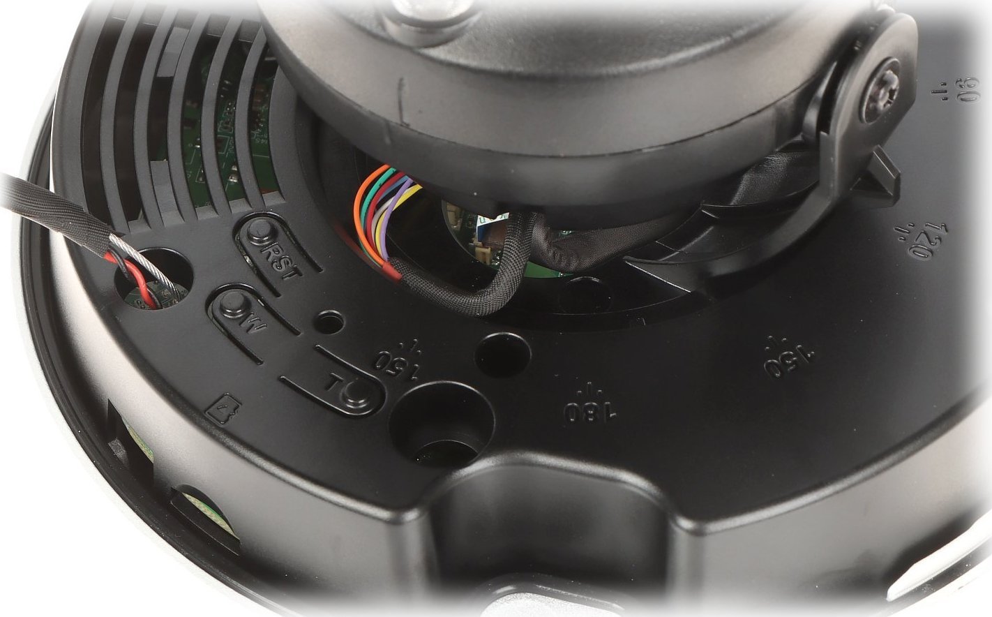 Kamerë IP Dahua IPC-HDBW5442E-ZE WizMind, 4 Mpx, lente motozoom 2.7–12 mm, e bardhë