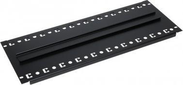 Pllakë montuese rack Pulsar A19-TS-35/BL-4U, 19", 4U, e zezë