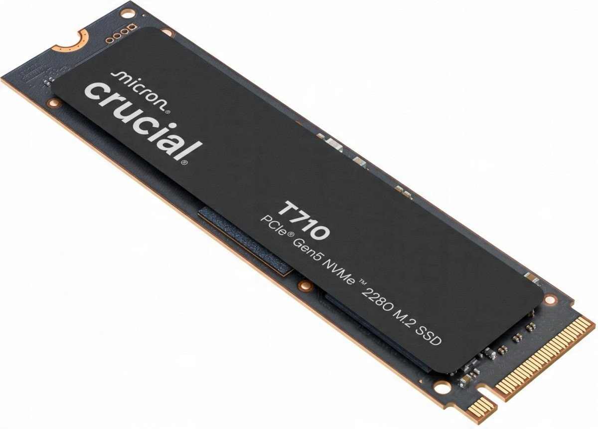 SSD i brendshëm Crucial T710, 4TB, NVMe M.2 PCIe Gen 5, me heatsink