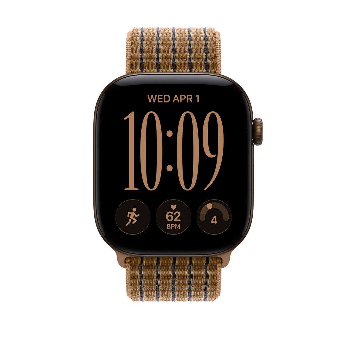 Apple Watch 46mm Light Umber Plaid Sport Loop