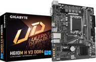 Матична плоча Gigabyte H610M H V3, DDR4, Intel H610, сокет 1700, 2 слота, Micro ATX