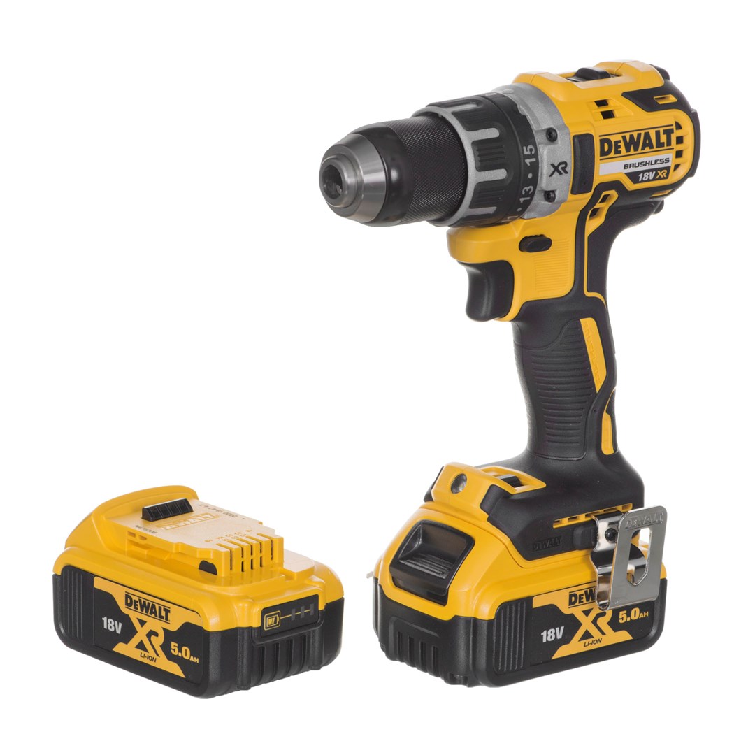 Stërvitëse pa kabllo DeWalt XR DCD791P2, 18V, Li Ion, e verdhë