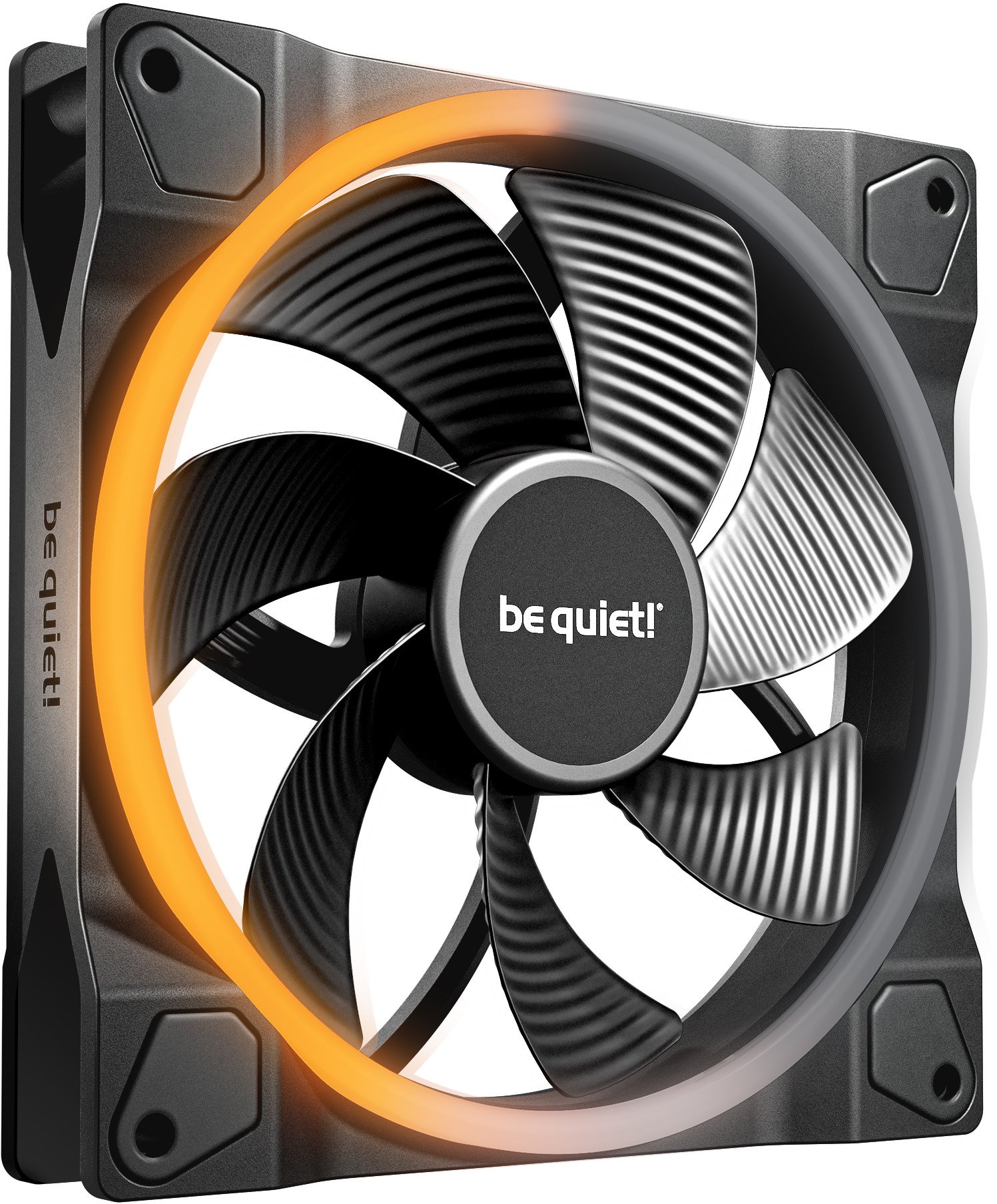 Вентилатор за куќиште Be Quiet Light Wings 140mm PWM Reverse, ARGB, 1 парче, црн