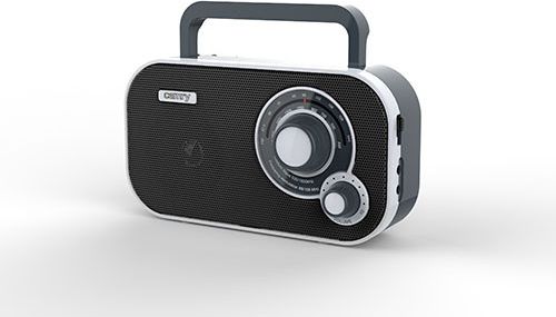 Radio Camry CR1140B, AM/FM, pa bluetooth, e zezë