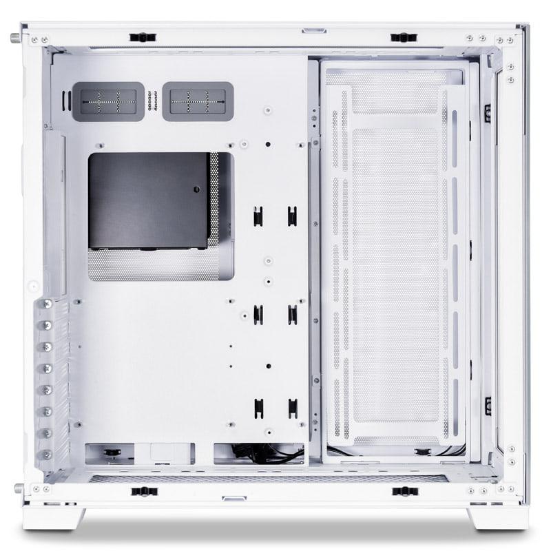 Kutia PC Lian Li O11 Dynamic EVO, midi tower, ARGB, e bardhë