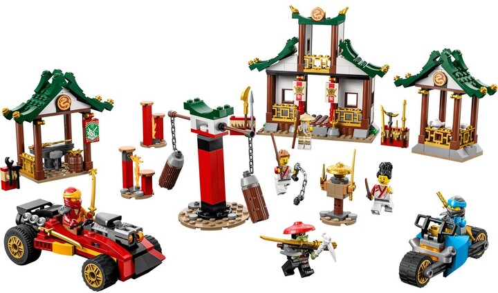 Set LEGO® NINJAGO® 71787 Creative Ninja Box, 530 pjesë