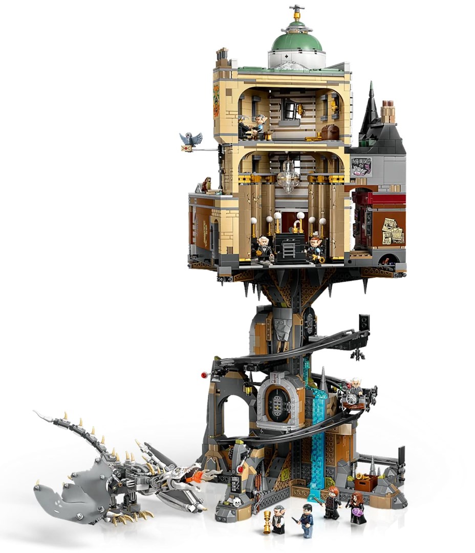 Set LEGO Harry Potter 76417 Gringotts Bank, Collector's Edition, 18+, shumëngjyrësh