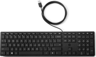 Tastierë HP 320K, me kabllo, US, e zezë