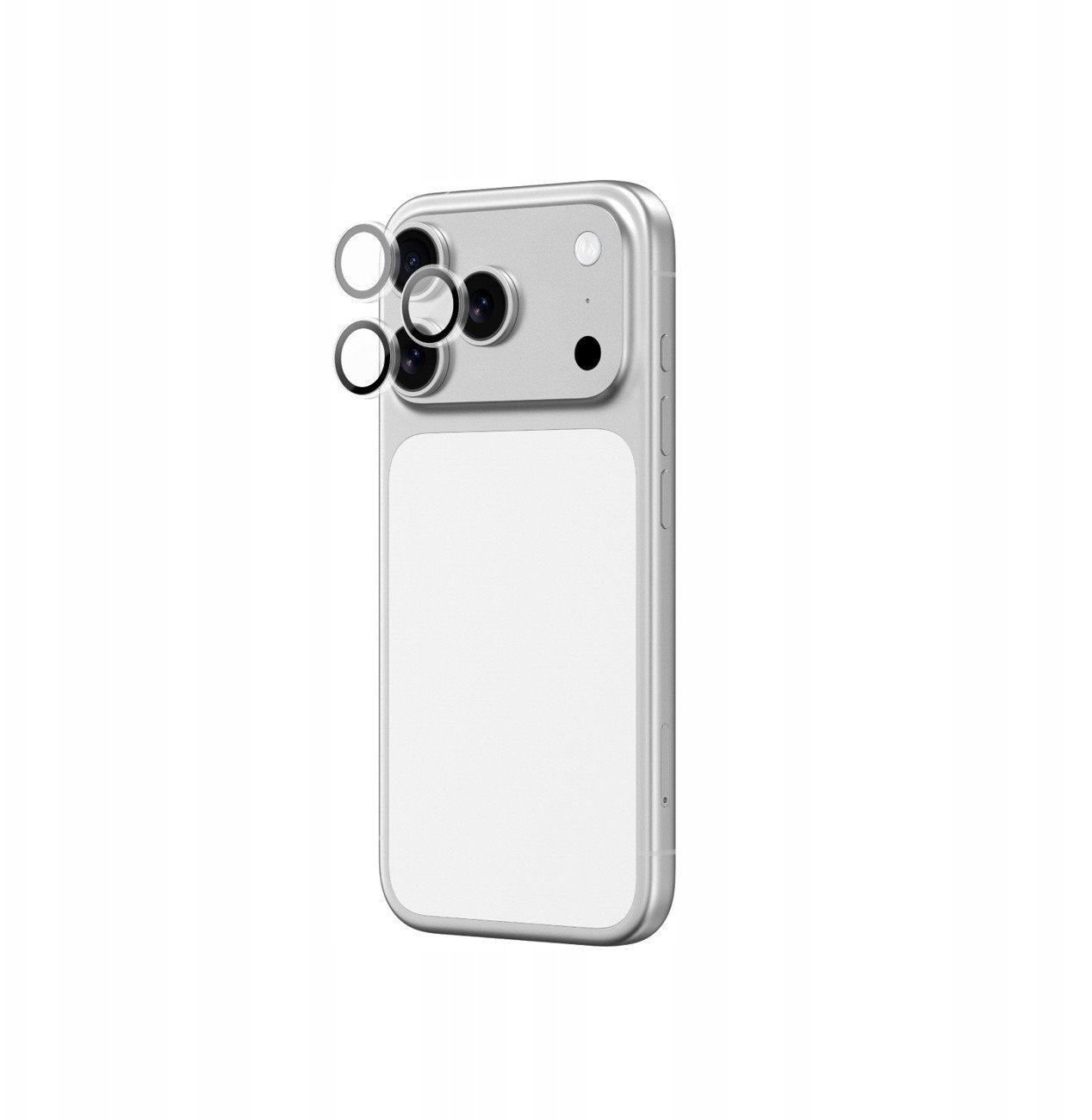 Mbrojtës kamere AmazingThing Sapphire për iPhone 17 Pro 17 Pro Max, xham mbrojtës, me kornizë të zezë