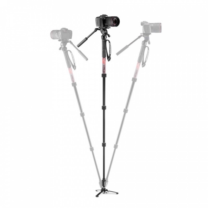 Manfrotto Element MII Monopod Video me kokë të lëngshme