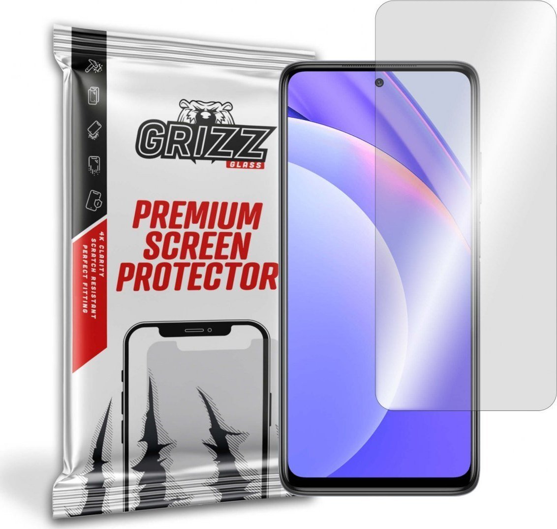 Xham mbrojtës hibrid GrizzGlass për Xiaomi Mi 10T Lite 5G, transparencë e lartë