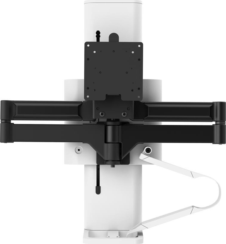 Mbajtëse monitori Ergotron TRACE 45-630-216, për tavolinë, 38", e bardhë